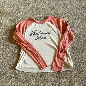 Fleetwood Mac band baseball tee